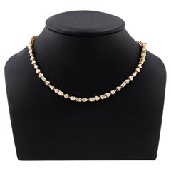 Multi Shape Diamond Necklace
