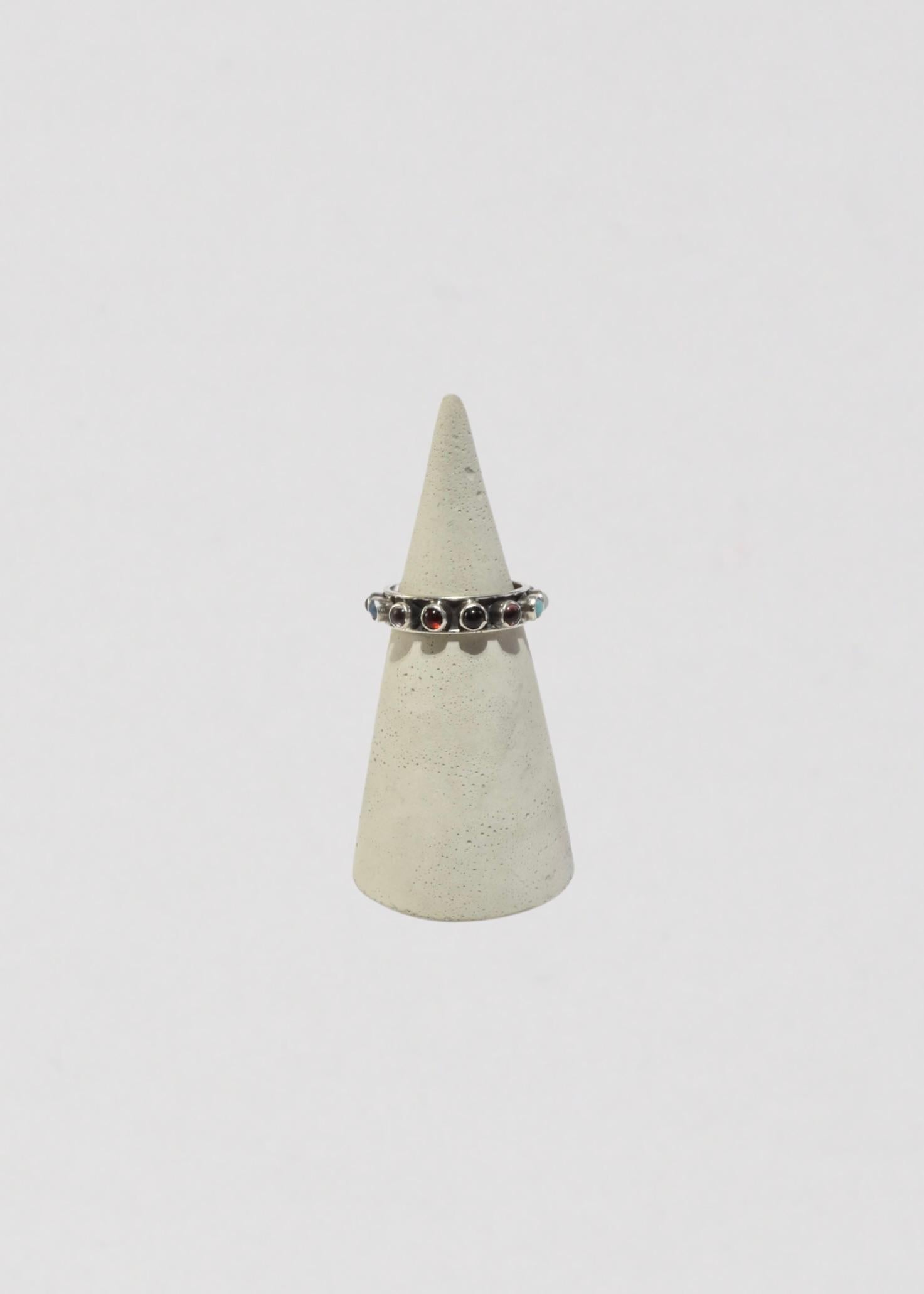Men's Multi Stone Band Ring For Sale