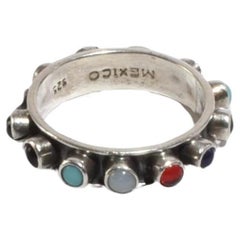 Multi Stone Band Ring