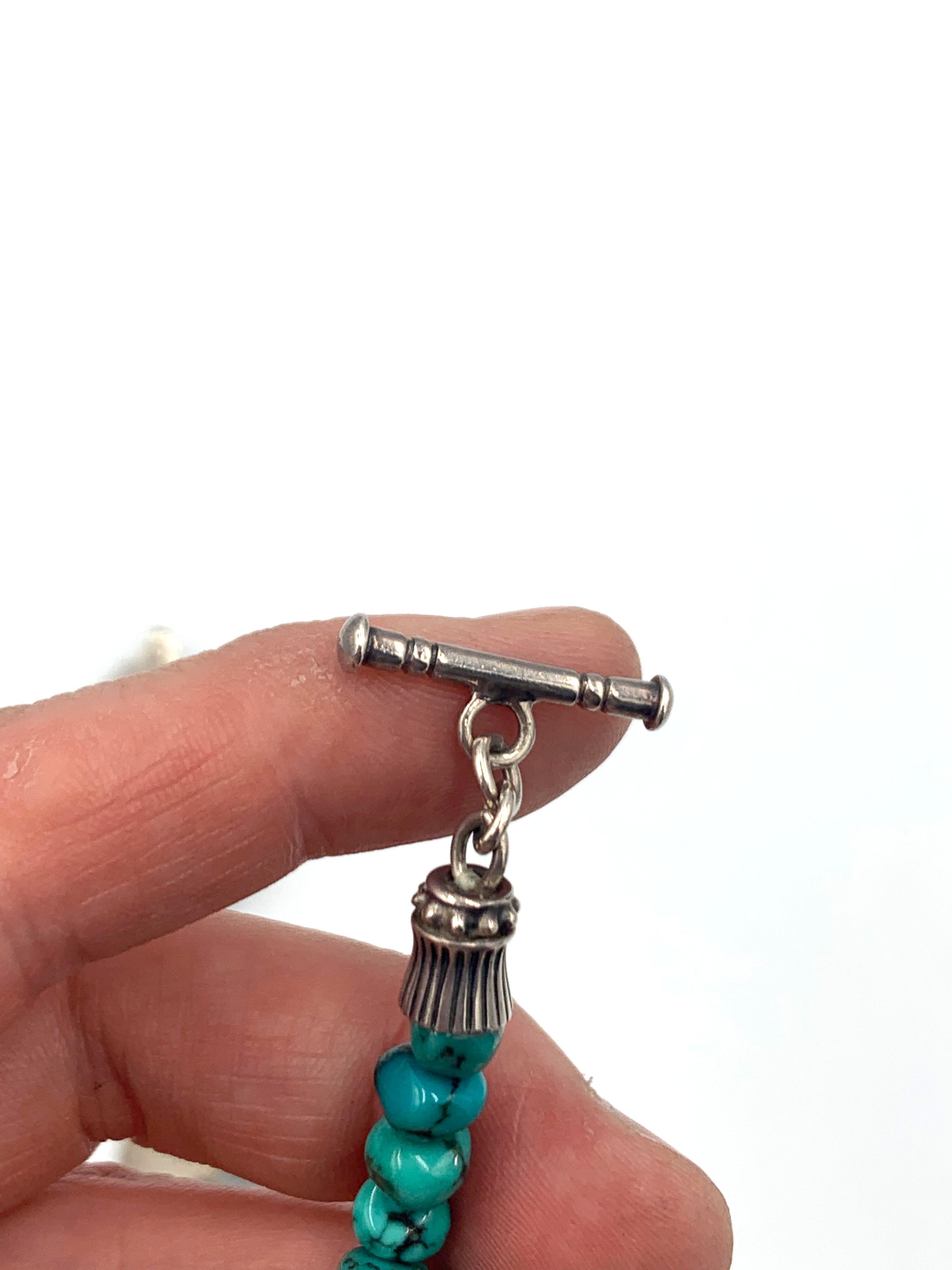 Multi-stone Charm Necklace by Leo Feeney For Sale 10