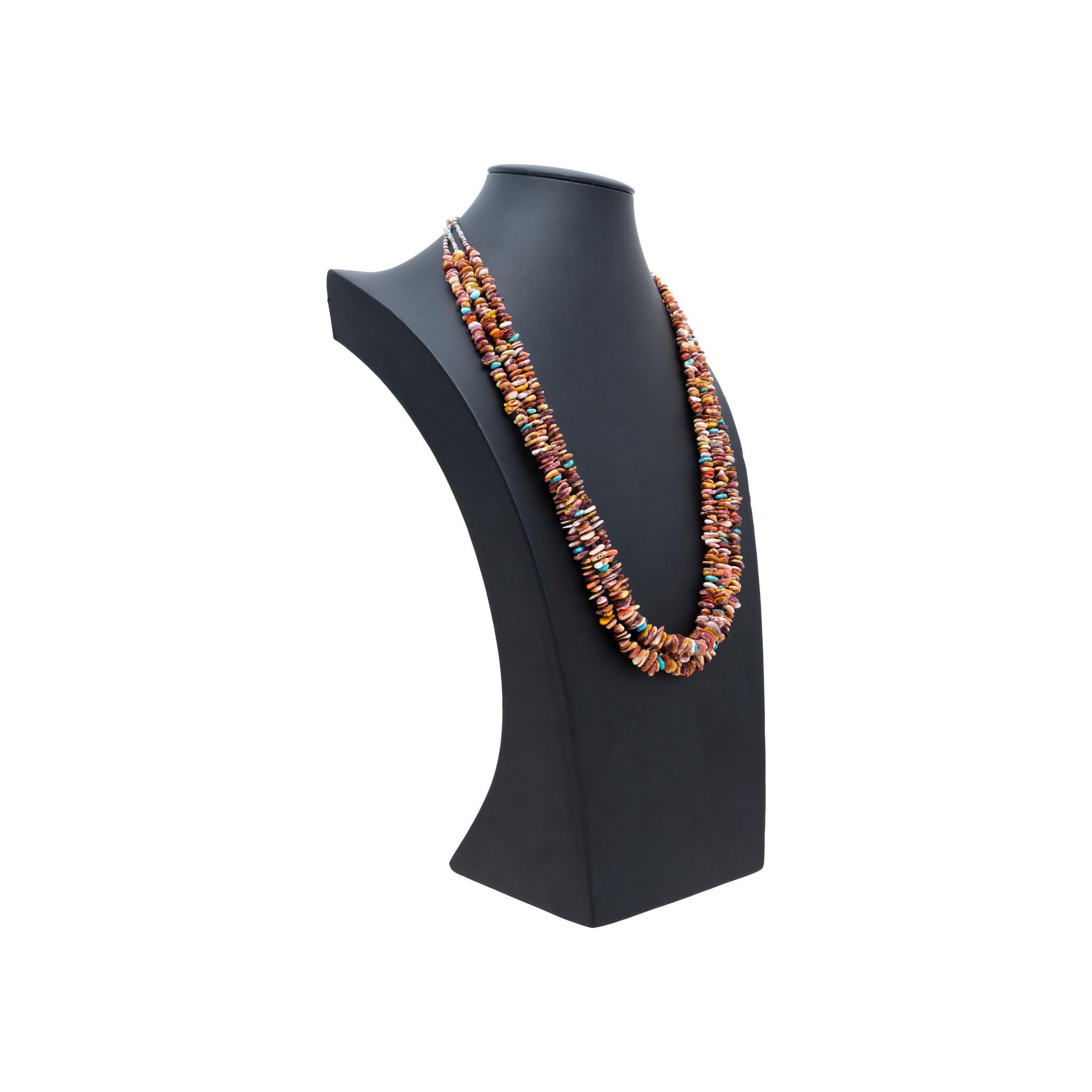Perlina Multi-Strand Beaded Necklace in vendita