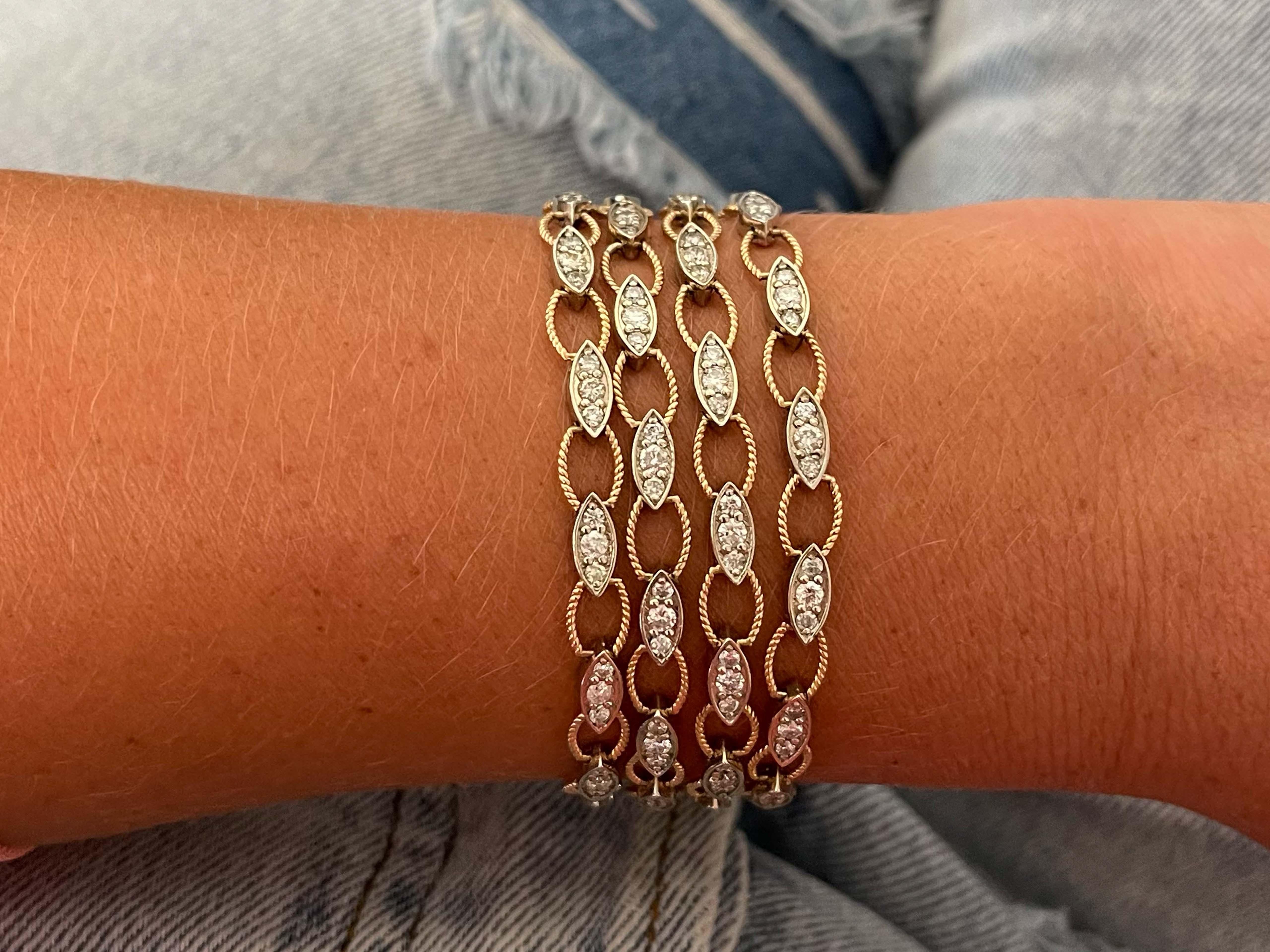 multi link bracelet