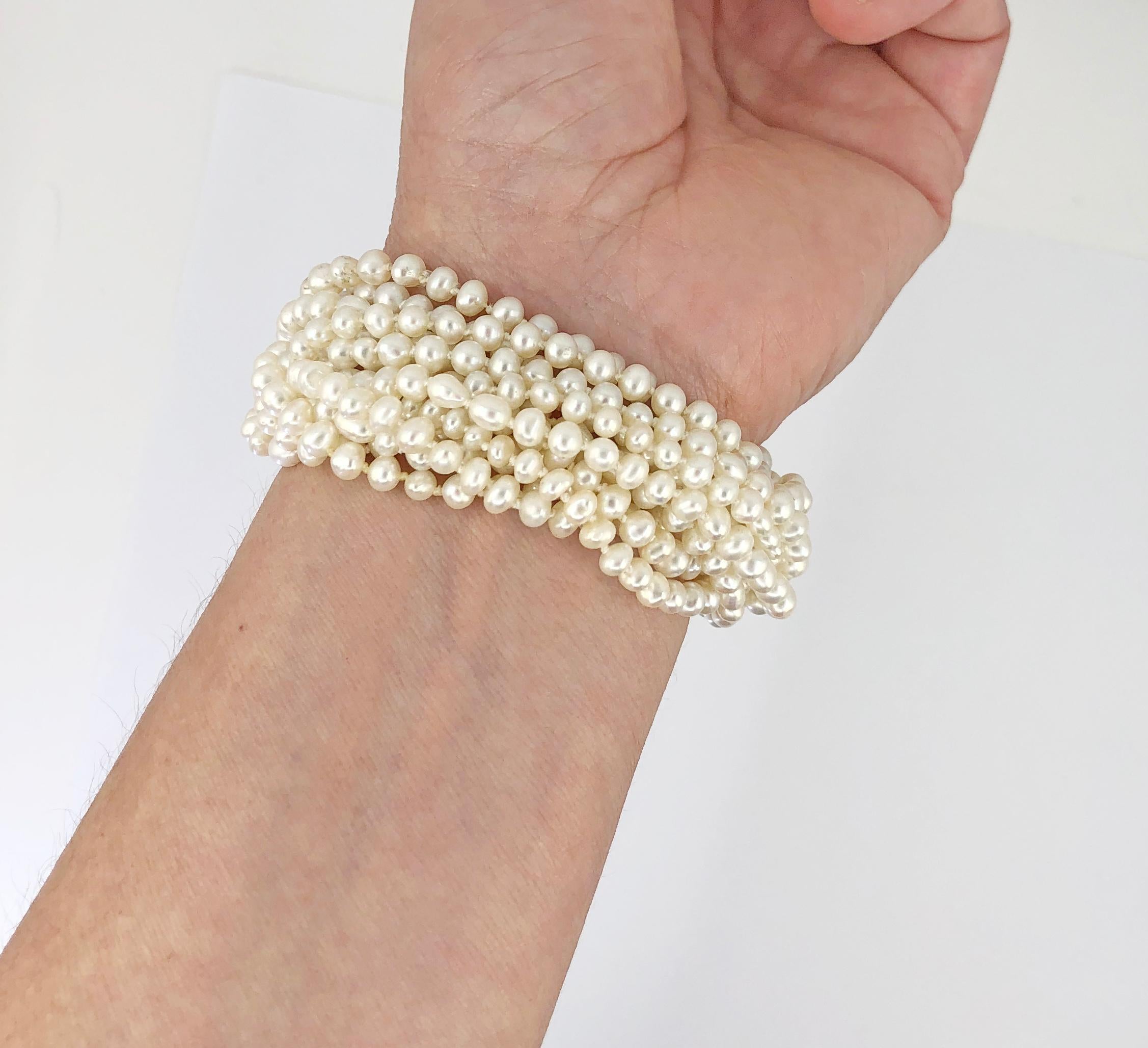 vintage pearl bracelets