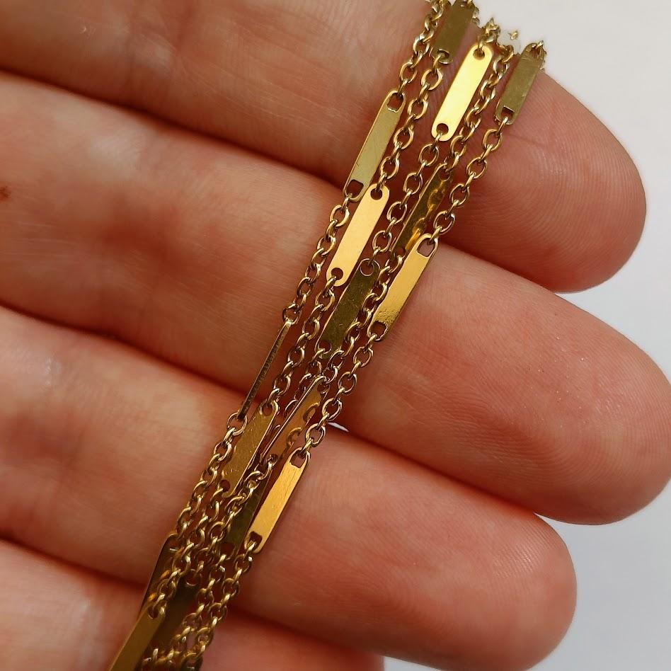 Multi Strands Bracelet 18k Gold In Good Condition For Sale In Magenta, IT