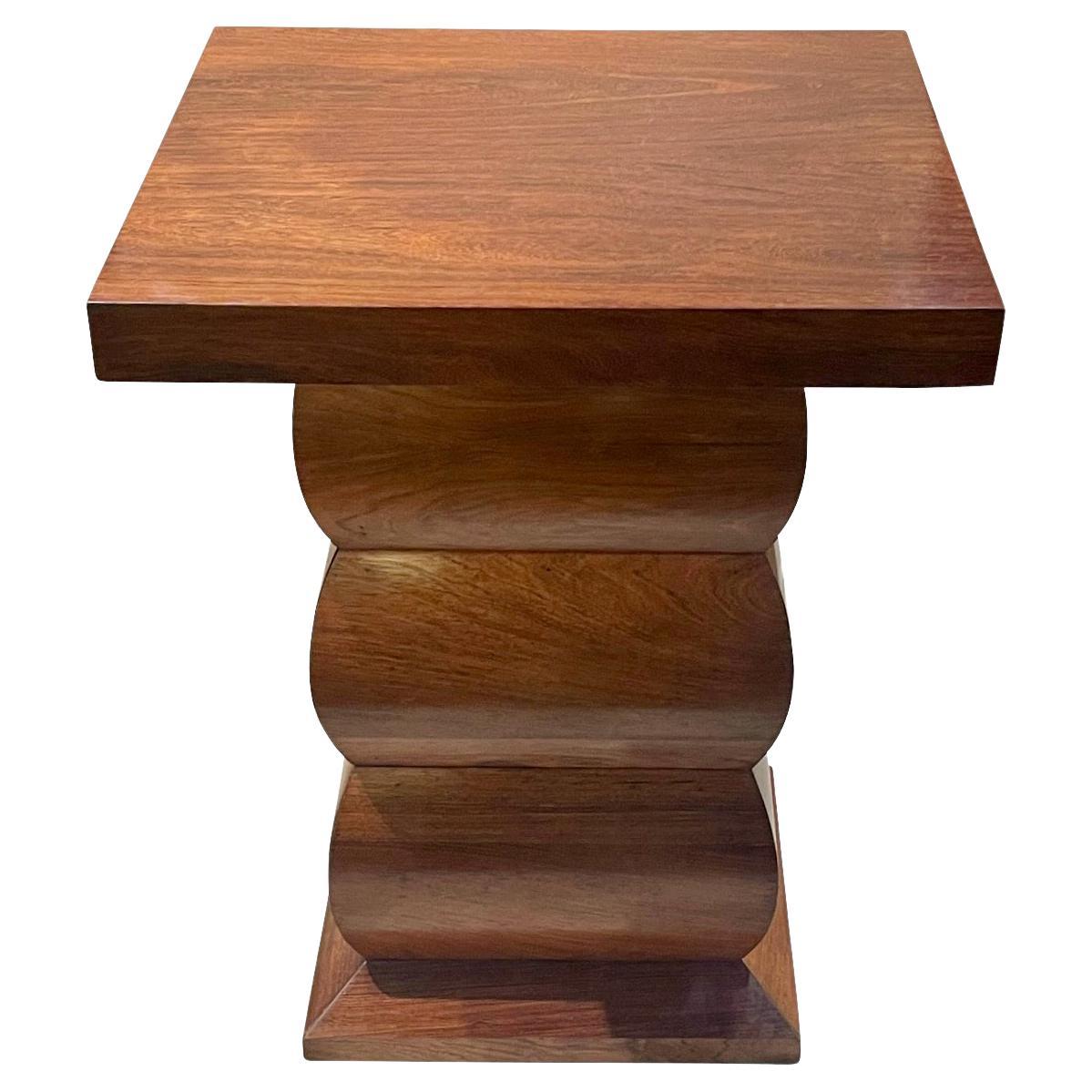 Multi Tiered Palisandre Side Table, France, 1930s For Sale