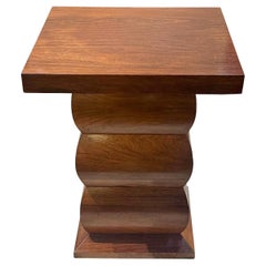 Multi Tiered Palisandre Side Table, France, 1930s