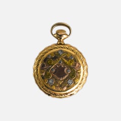 Multi-Tone Gold Elgin Antique Pocket Watch