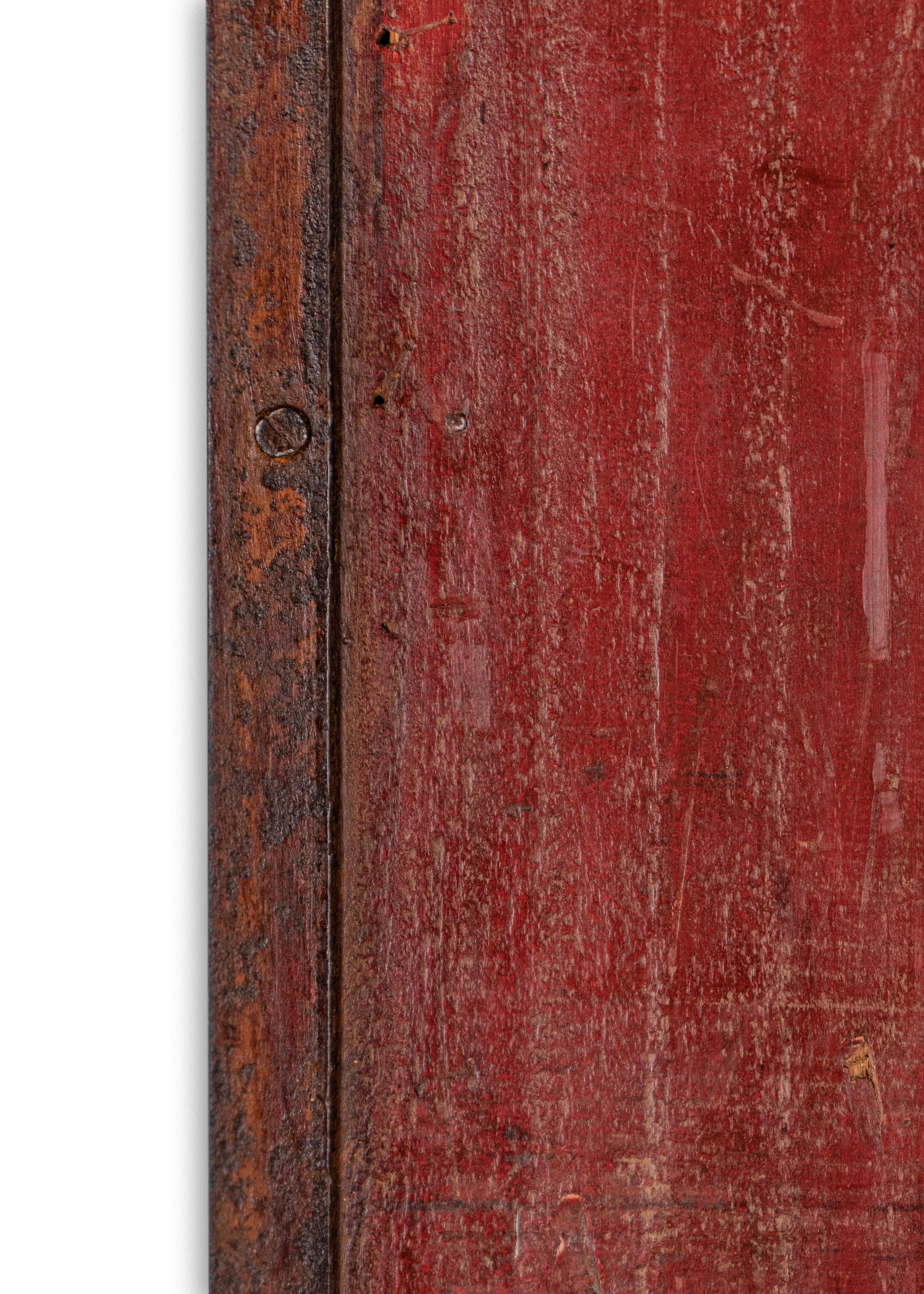 Multi Tone Wall Panel with Reclaimed Elements In Good Condition In Dallas, TX