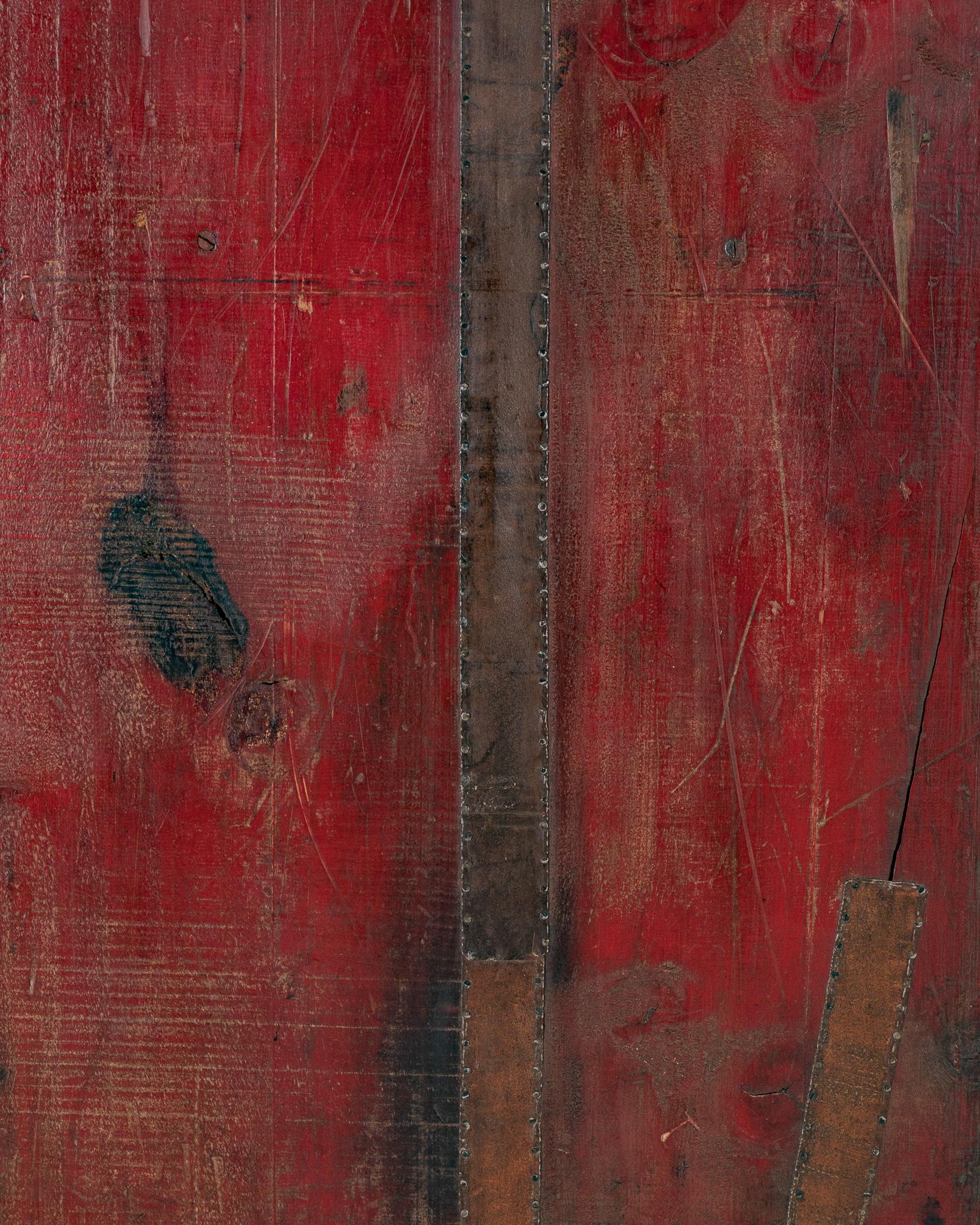 Contemporary Multi Tone Wall Panel with Reclaimed Elements