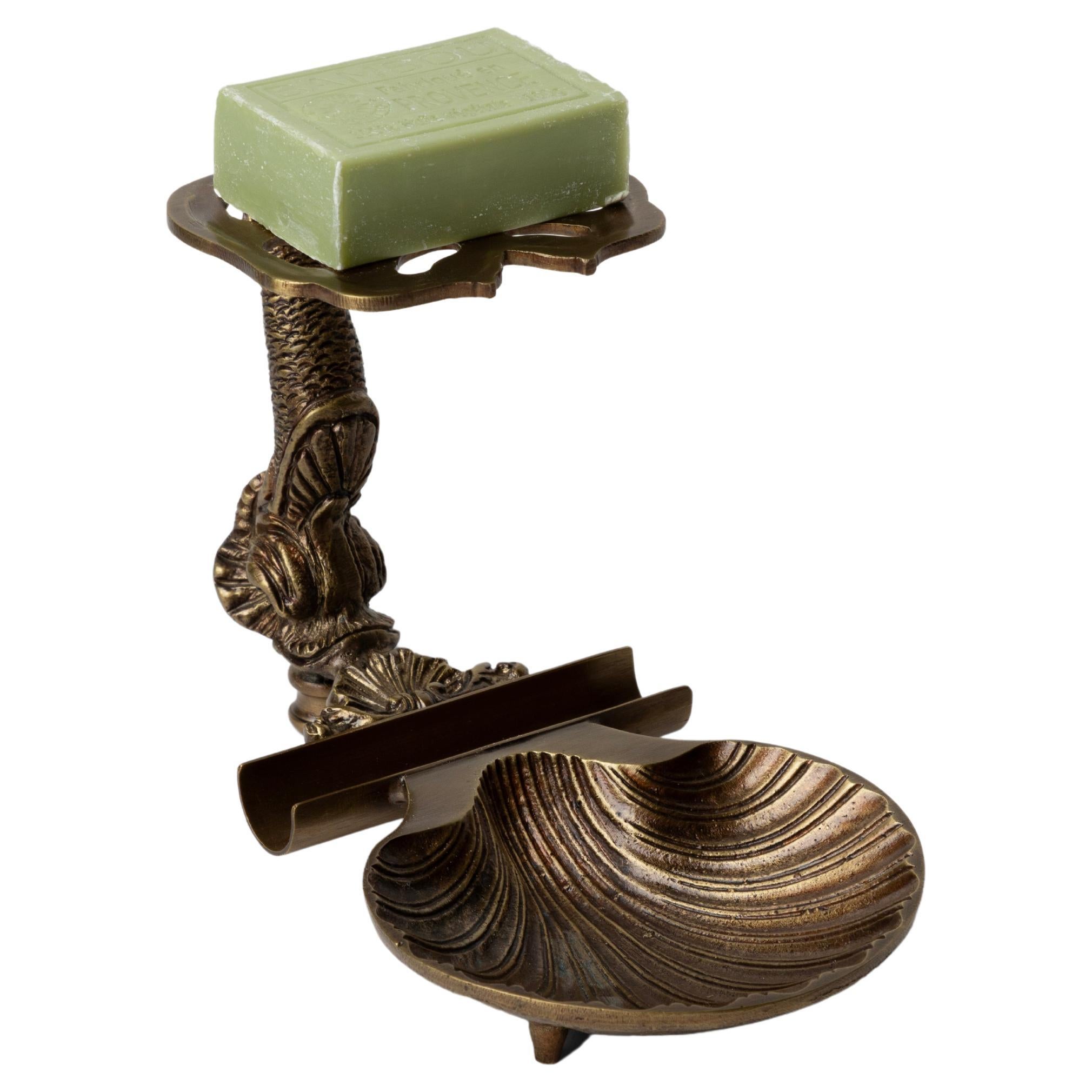 Belle Époque Multi-use Bronze Bird Soap Dish