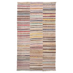 abc carpet Multi Vintage Flatweave Wool Rug - 6'7" x 11'11"