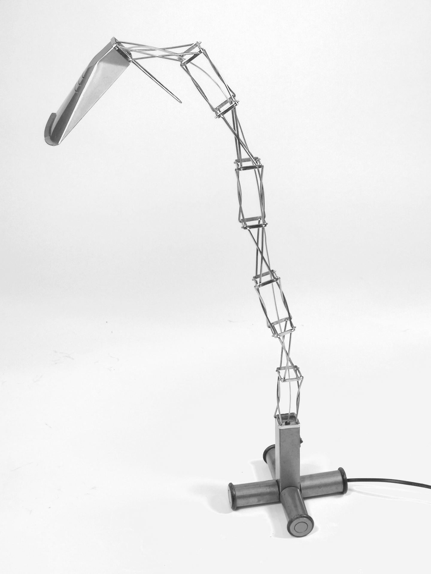 Industrial Multi X Desk Lamp by Yaacov Kaufman for Lumina, 1980s