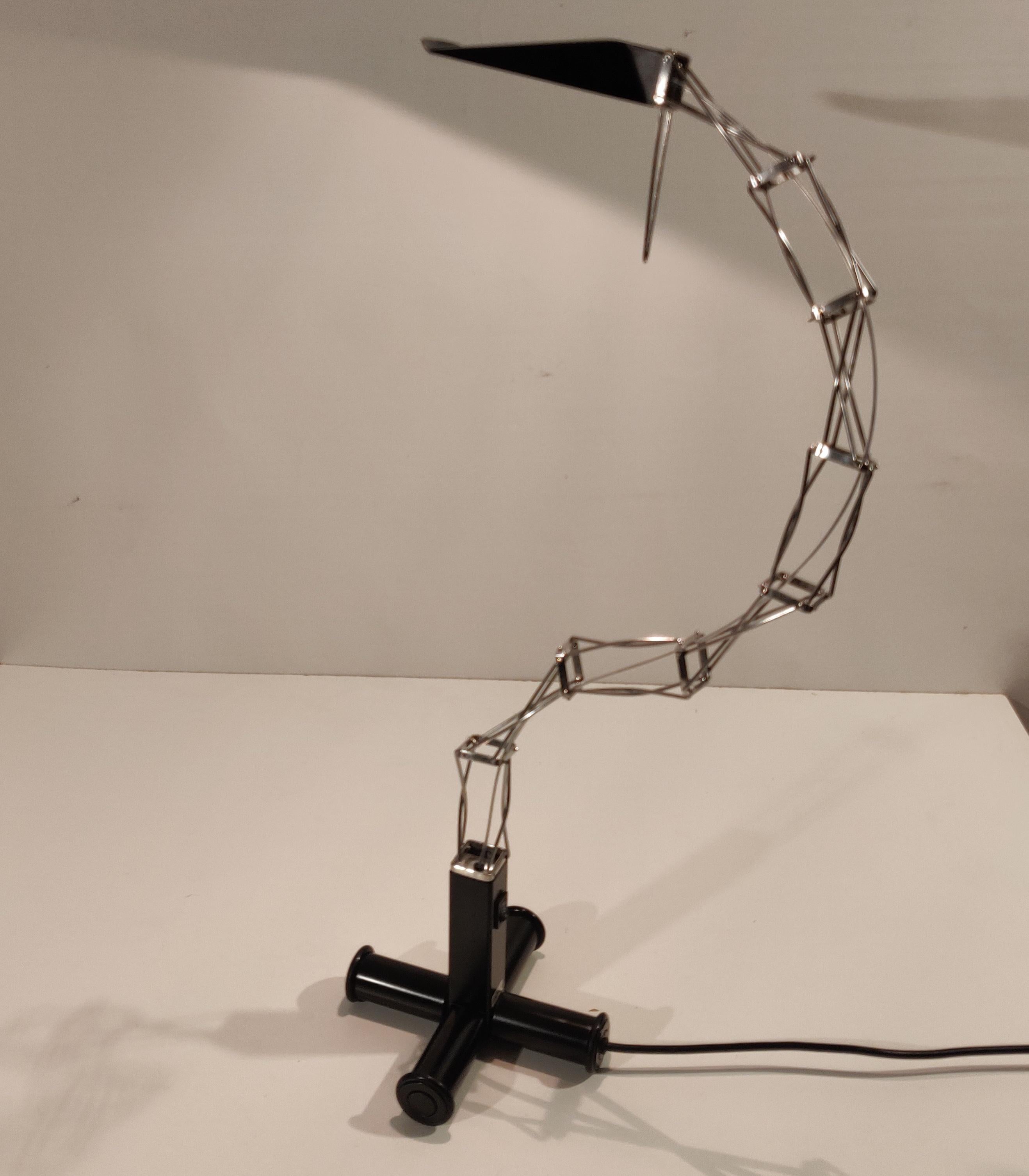 Italian Multi X desk lamp by Yaacov Kaufman for Lumina Italia, 1st edition, 1980s For Sale