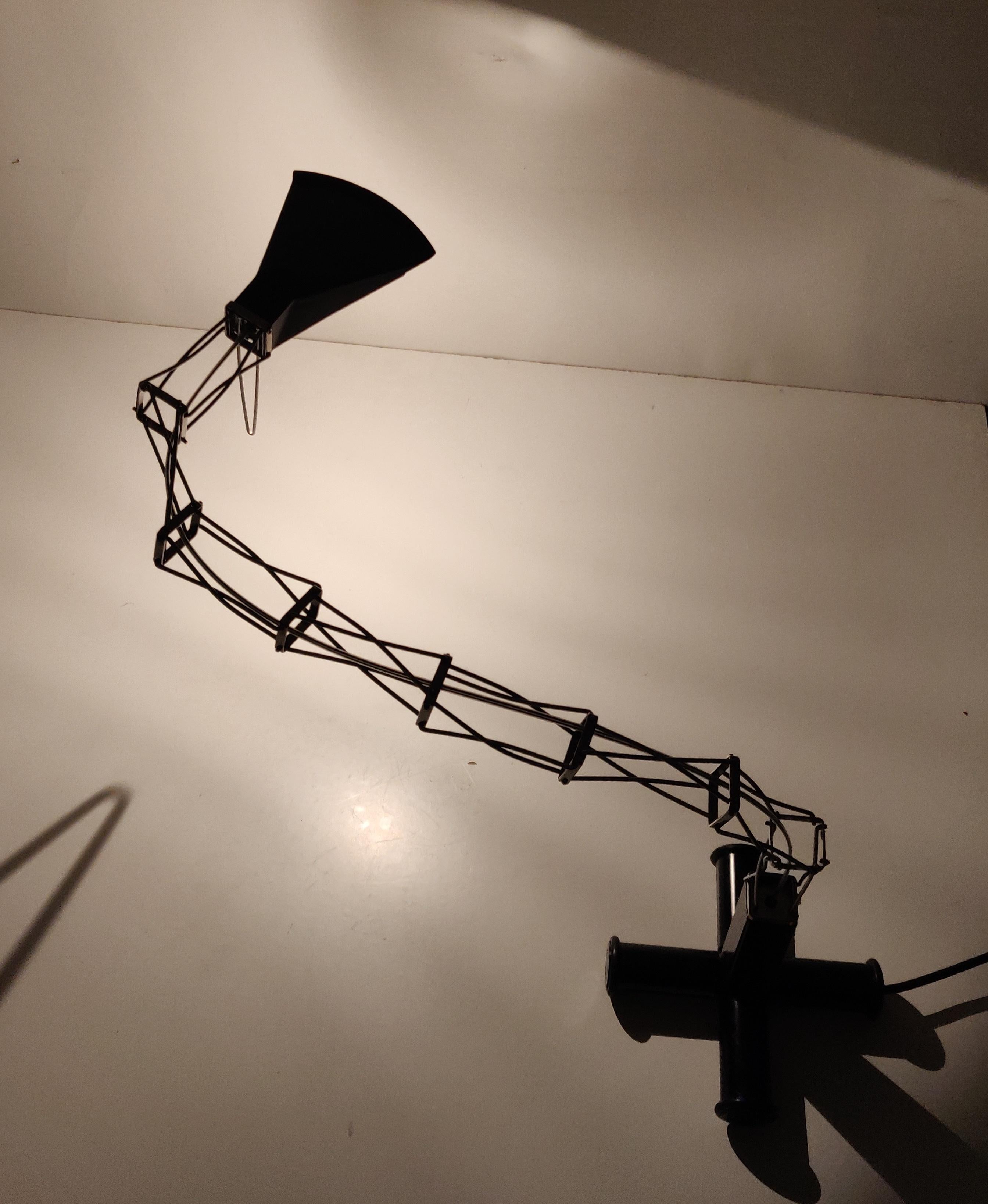 Late 20th Century Multi X desk lamp by Yaacov Kaufman for Lumina Italia, 1st edition, 1980s For Sale
