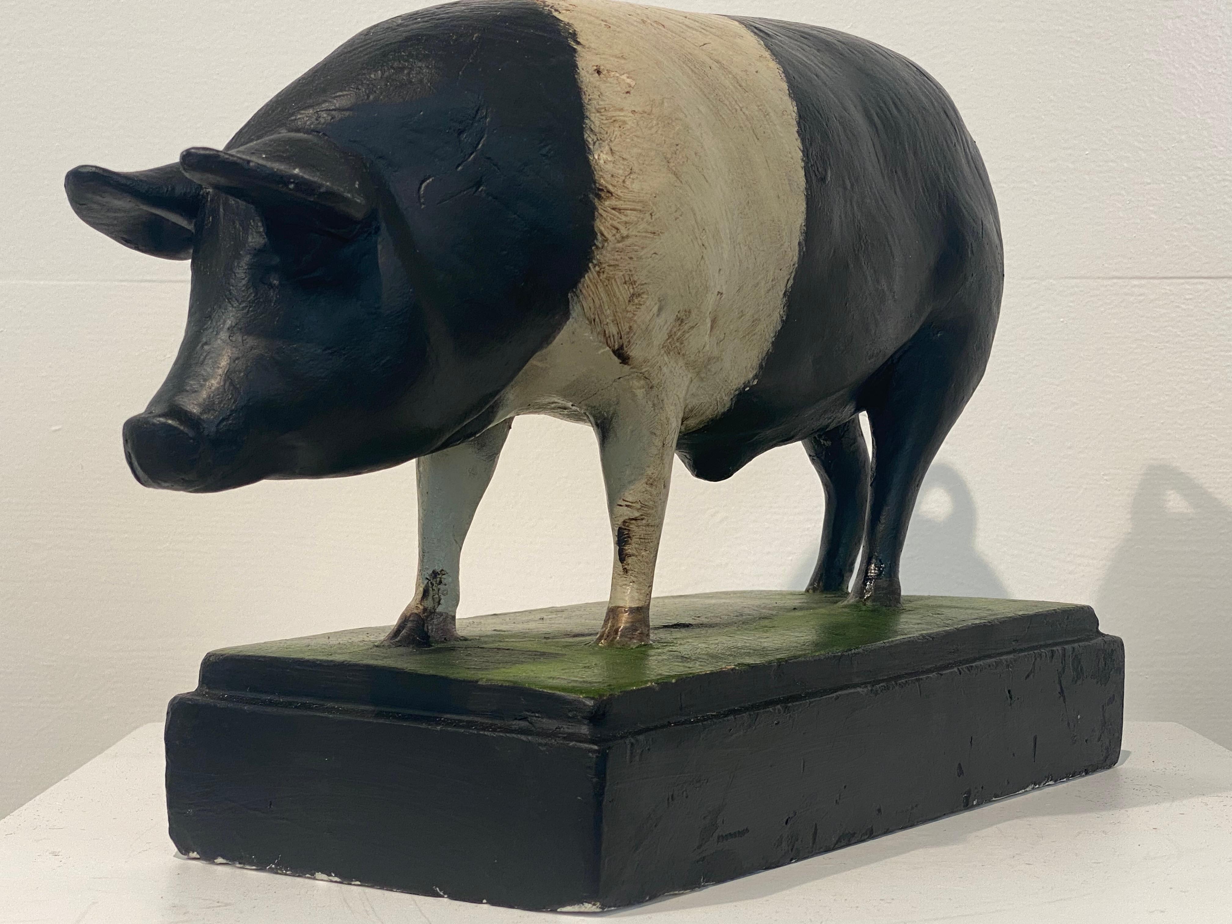 Plâtre Sculpture de pigeon multicolore en vente