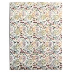 Tapis abstrait multicolore. Soie et laine. 4,20 x 3,00 m