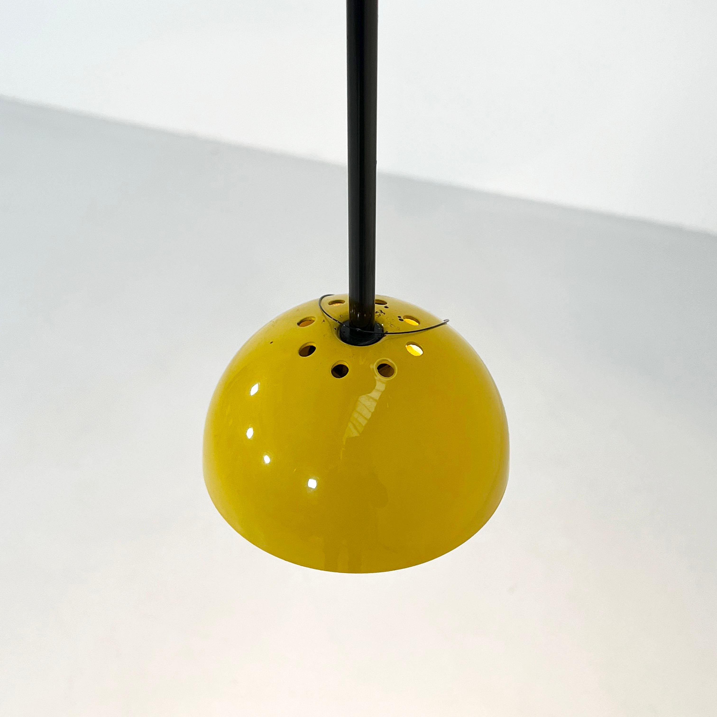Mehrfarbige Alesia-Deckenleuchte von Carlo Forcolini für Artemide, 1980er Jahre (Metall)