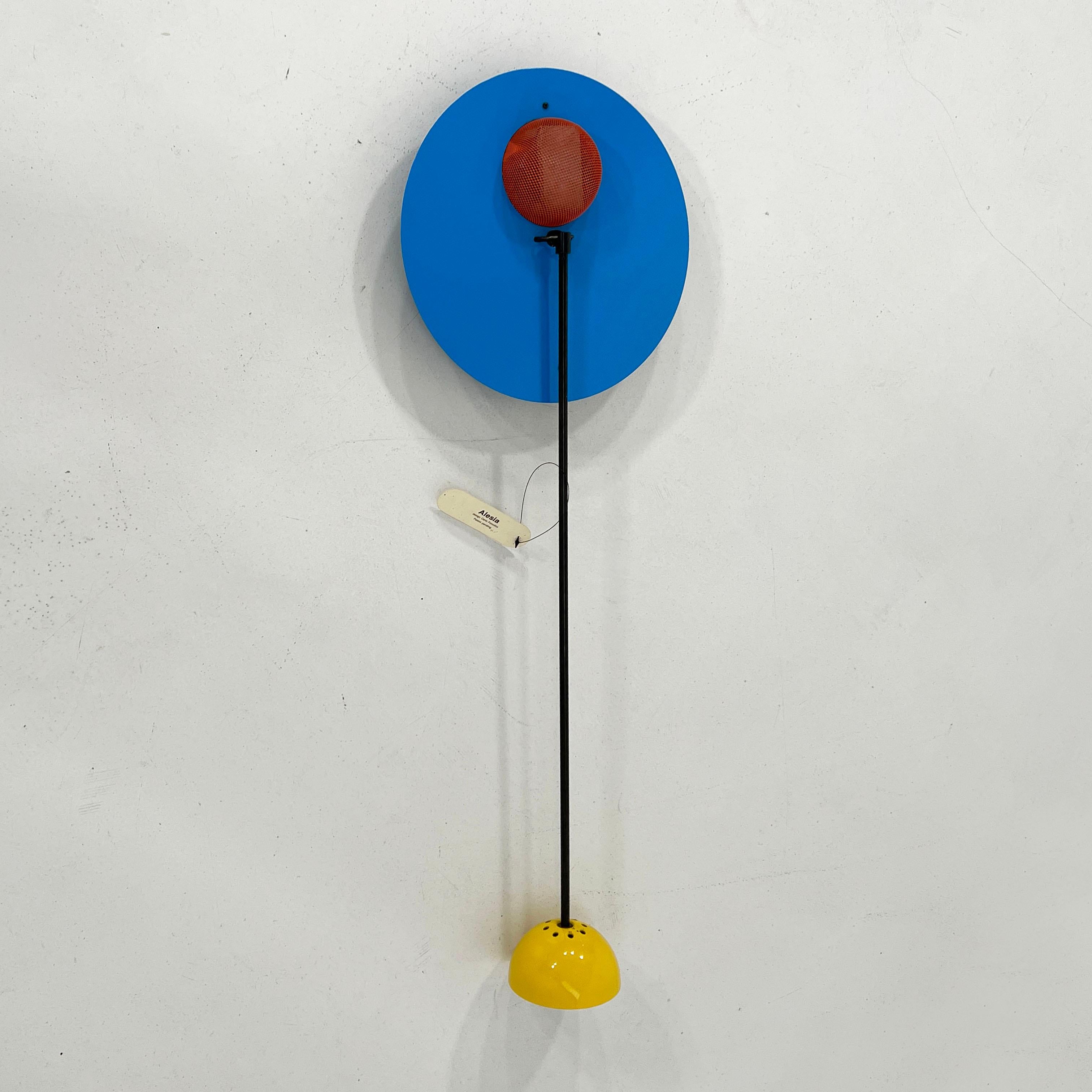 Mehrfarbige Alesia-Deckenleuchte von Carlo Forcolini für Artemide, 1980er Jahre 2