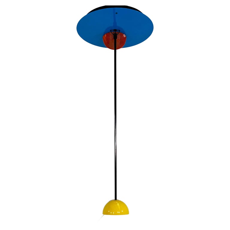 Multicolor Alesia Ceiling Lamp by Carlo Forcolini for Artemide, 1980s For  Sale at 1stDibs