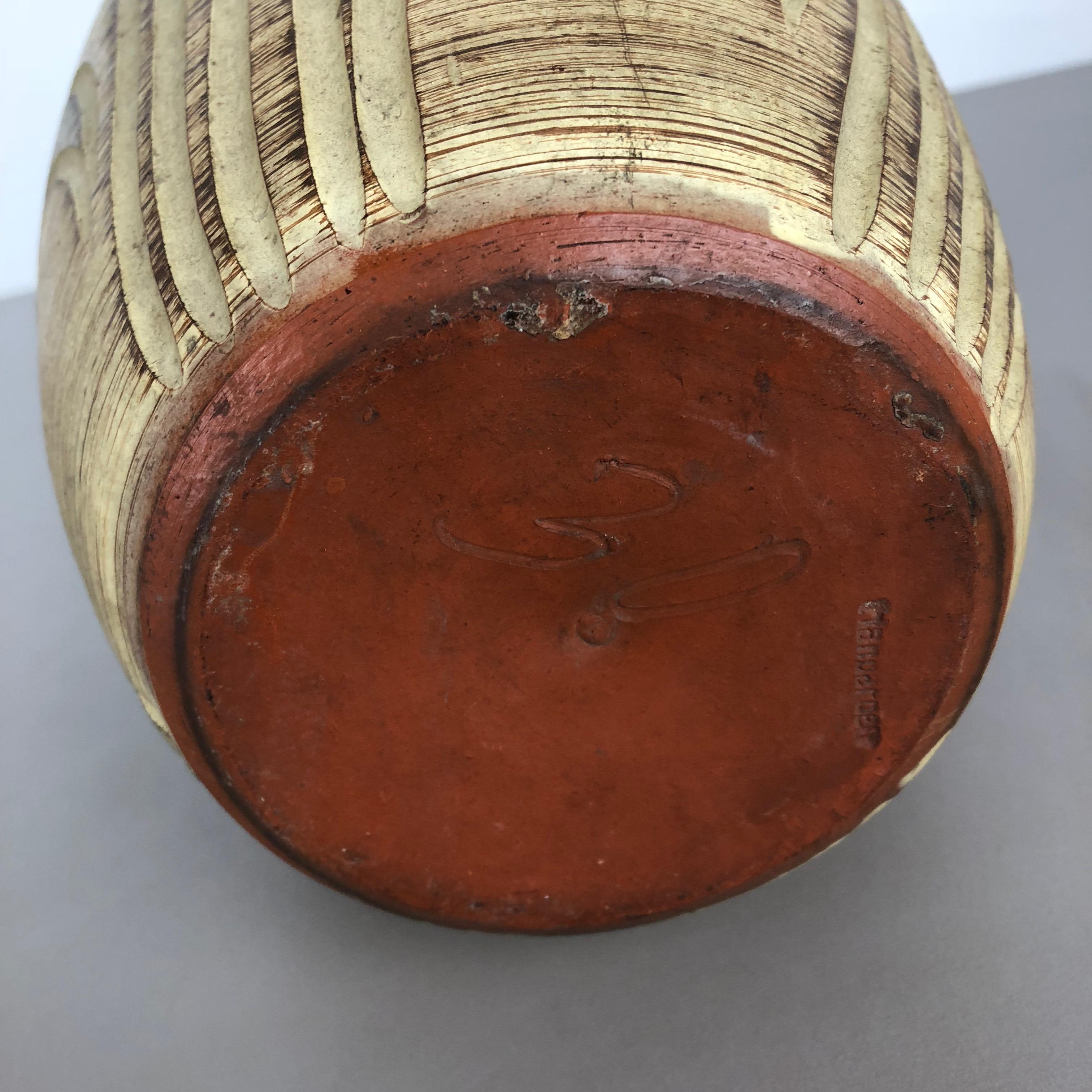 Vaso in ceramica multicolore, Sawa Ceramic Franz Schwaderlapp, Germania 1960 in vendita 4