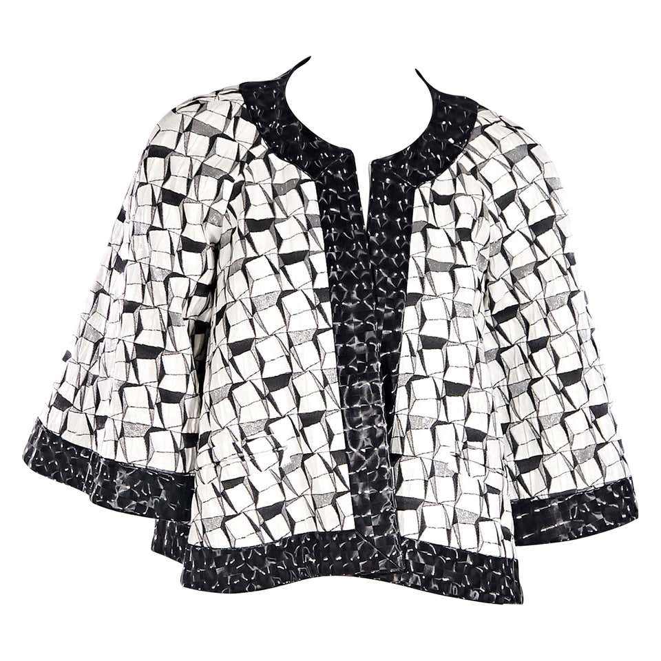 Multicolor Chanel Printed Jacket For Sale at 1stDibs