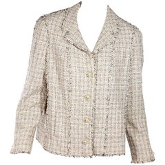 Multicolor Chanel Tweed Lesage Jacket