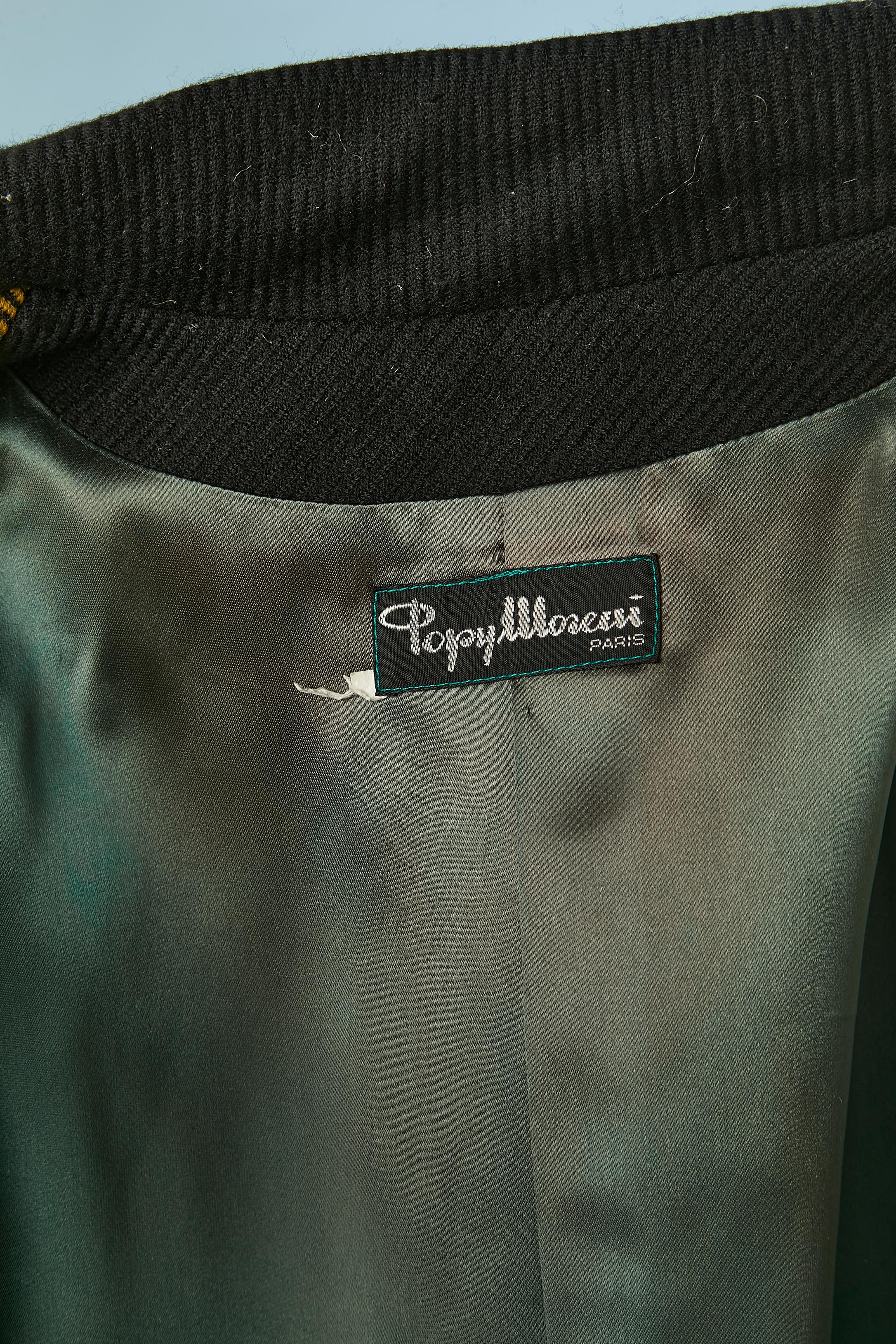 Veste croisée multicolore Popy Moreni en vente 2