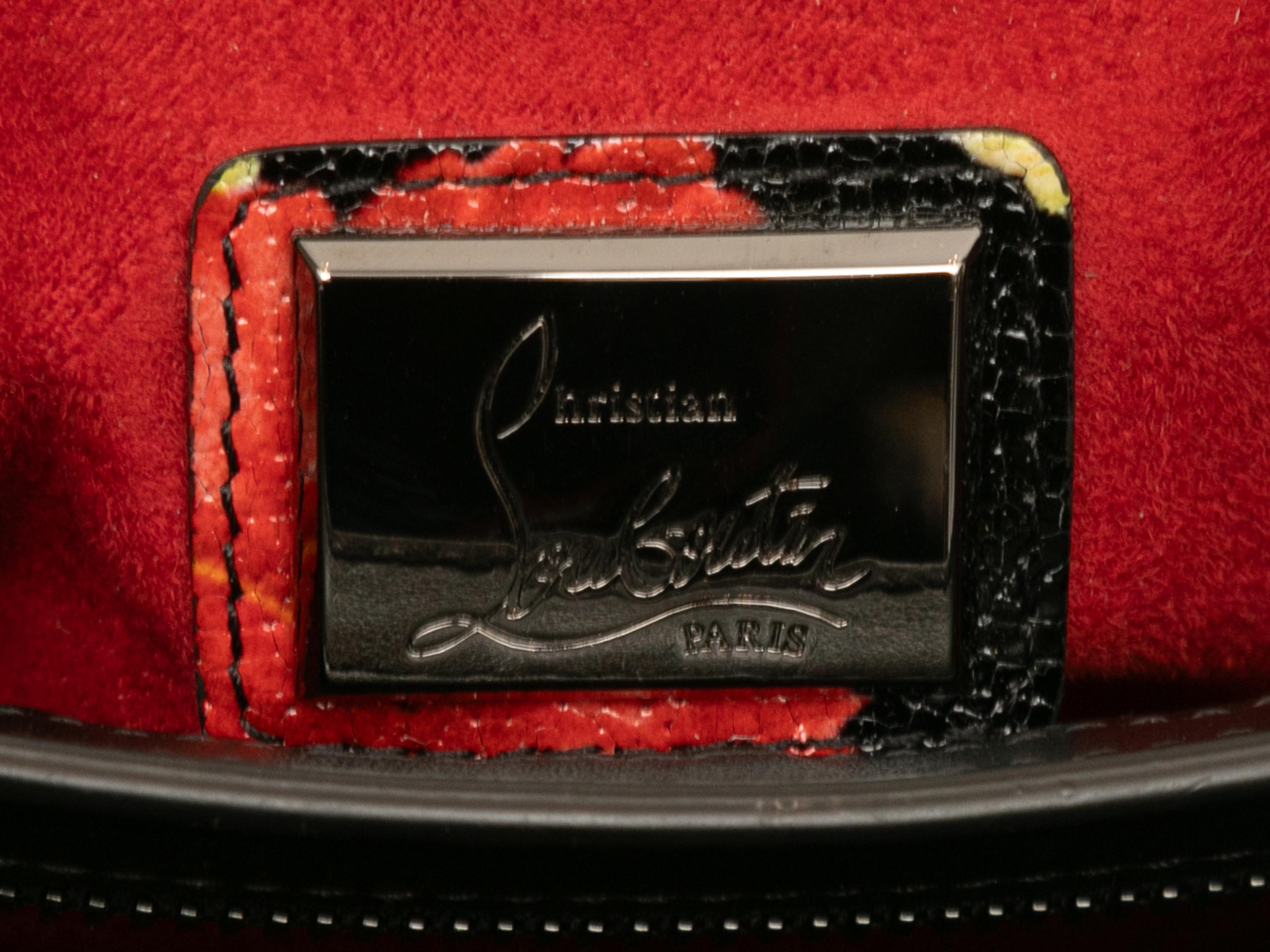 Christian Louboutin Triloubi grand sac à bandoulière à troisssets multicolore Pour femmes en vente