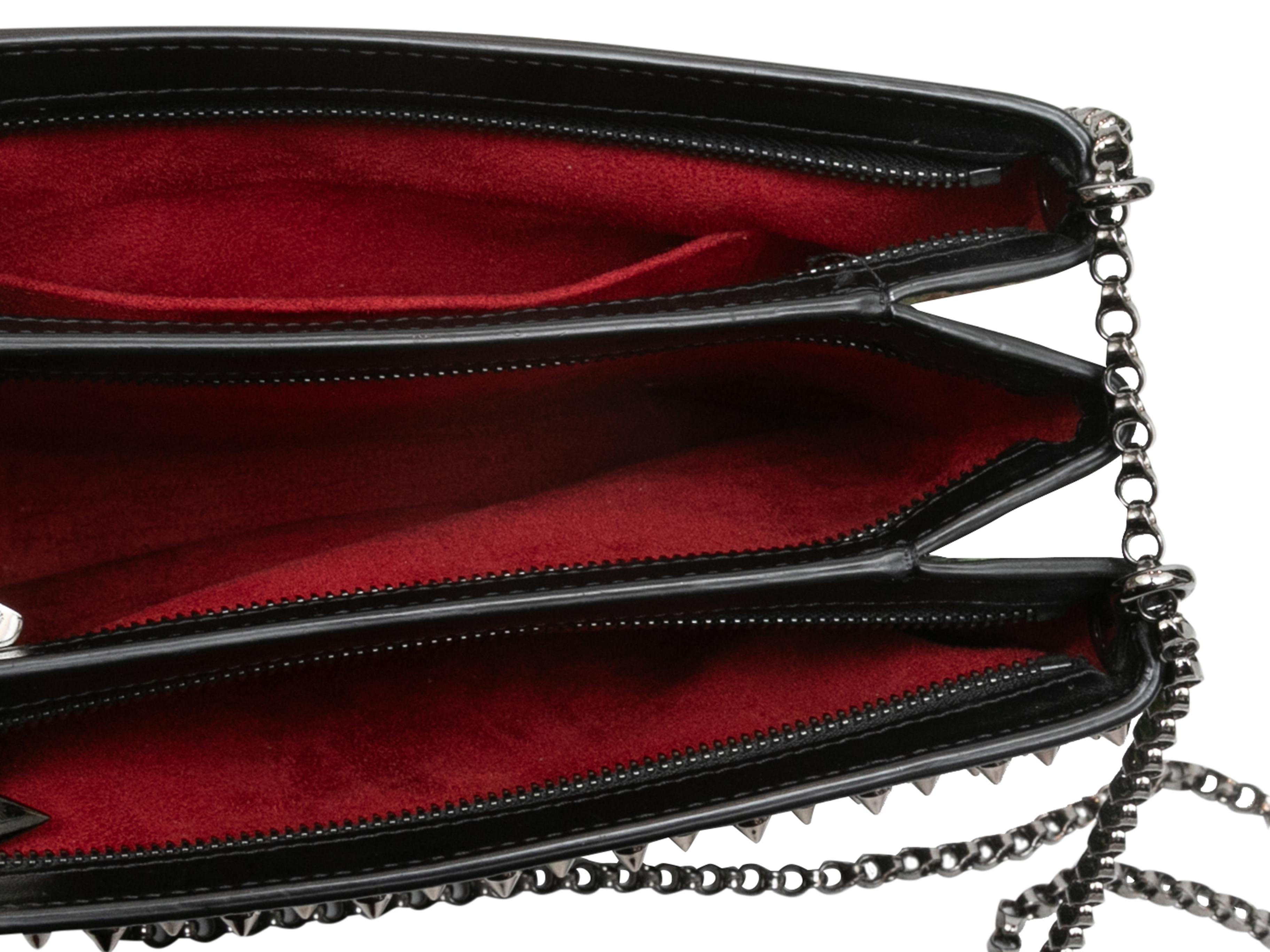 Multicolor Christian Louboutin Triloubi Large Triple-Gusset Spiked Shoulder Bag 1