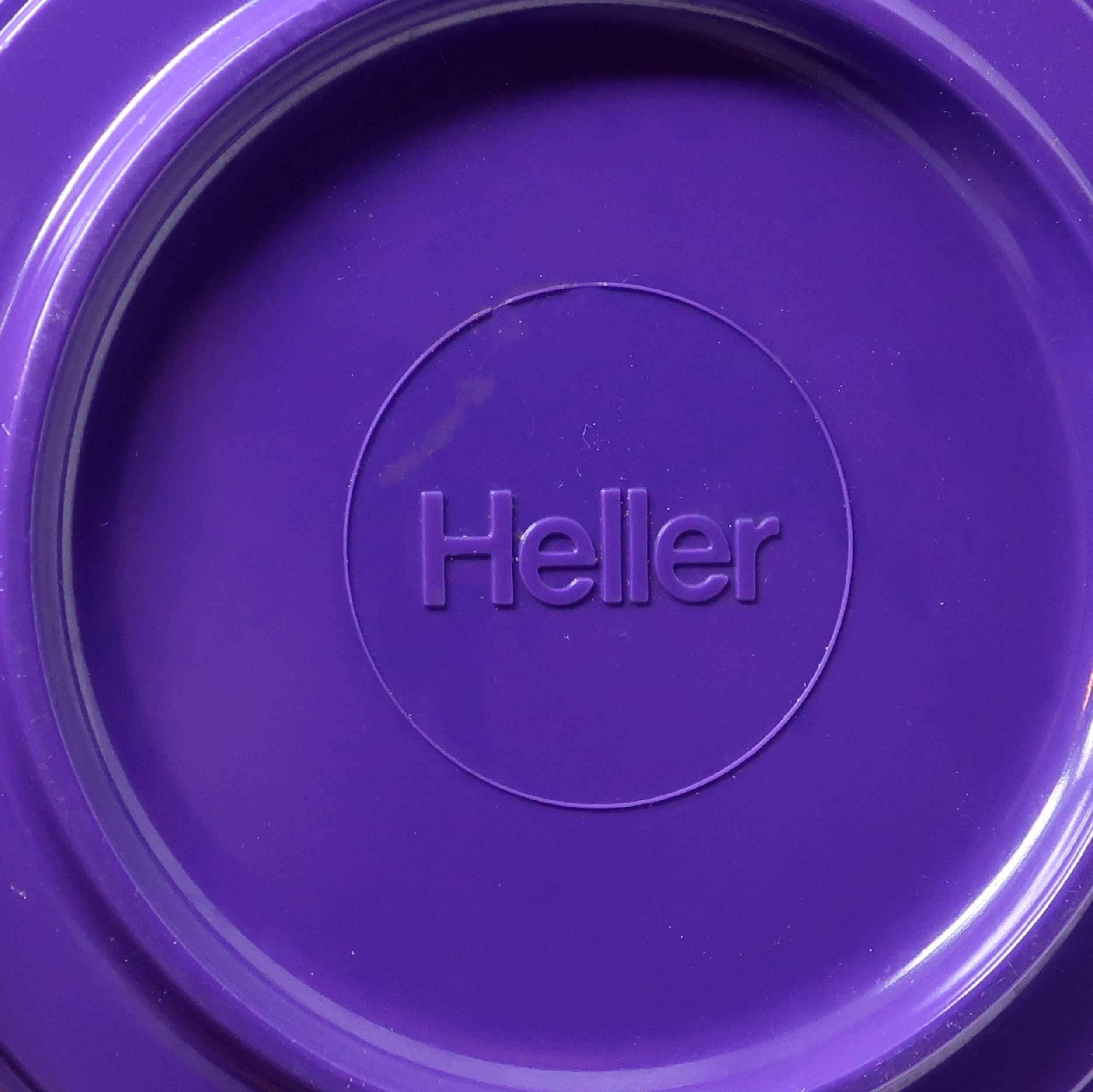 Plastic Multicolor Dinnerware by Vignelli for Heller - Set of 20