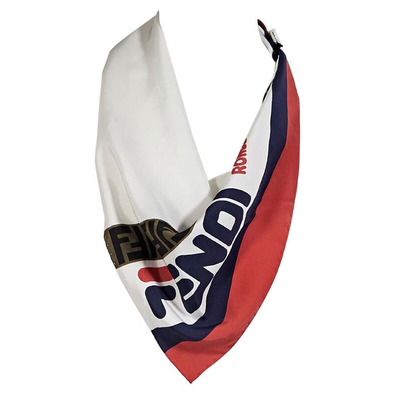 fendi multicolor scarf