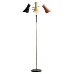 Multicolor Floor Lamp, Italy, circa 1950