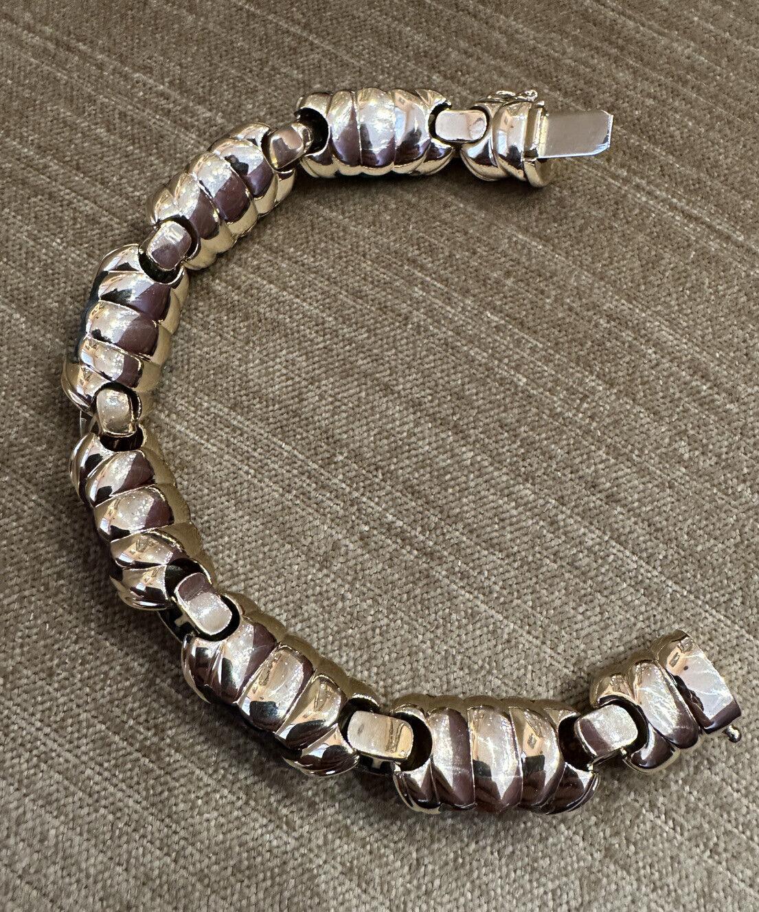Bracelet en or jaune 18k avec pierres multi-couleurs en vente 2