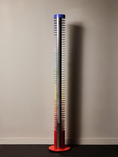 Multicolor “Iride” Floor Lamp by Ico Parisi for Lamperti Robbiate