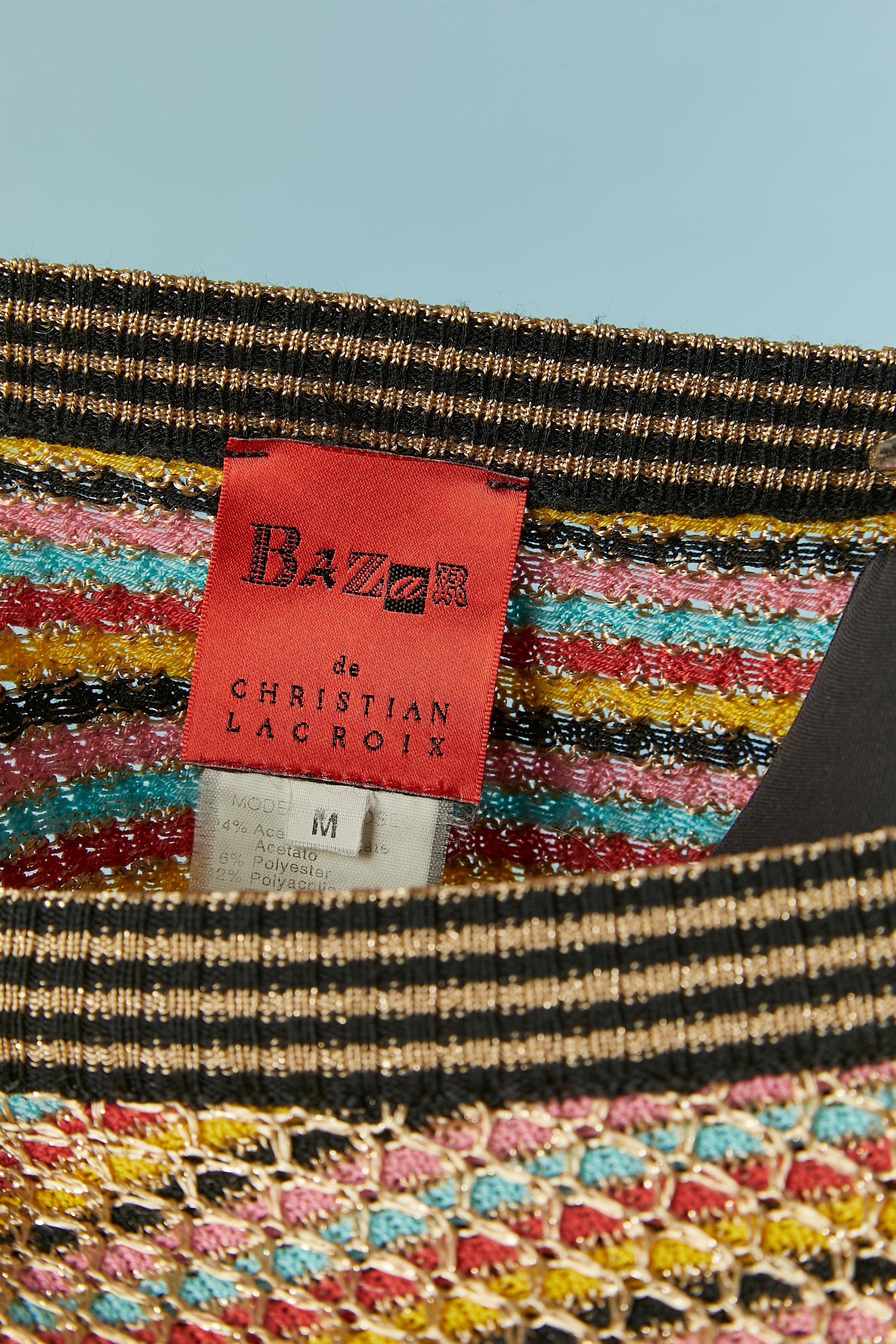 Pull à manches courtes Christian Lacroix BAZAR en vente 1