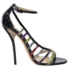 Multicolor Jimmy Choo Strappy Sandals