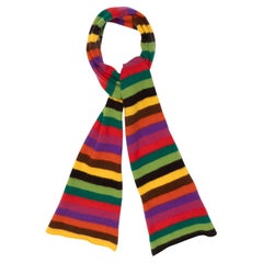 Multicolor Louis Vuitton Marc Jacobs Era Cashmere Striped Scarf