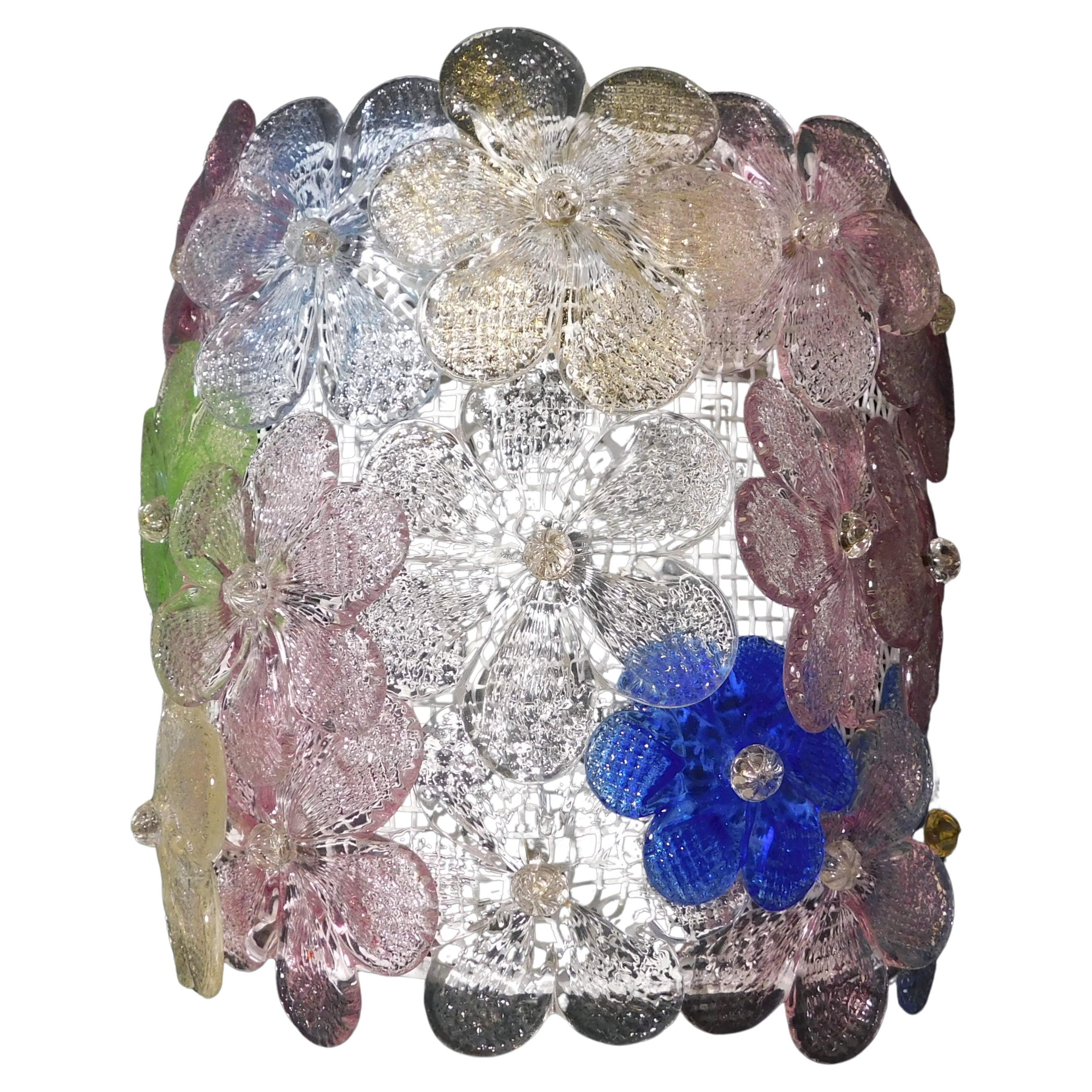 Multicolor Millefiori Sconce, 5 Available