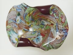 Multicolor Murano Ashtray or Bowl