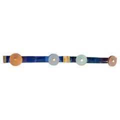 Multicolor Murano Glass Coat Rack Model "Secundus", Italy 1970’s