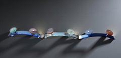Multicolor Murano Glass Coat Rack Model "Tertius", Italy 1970’s
