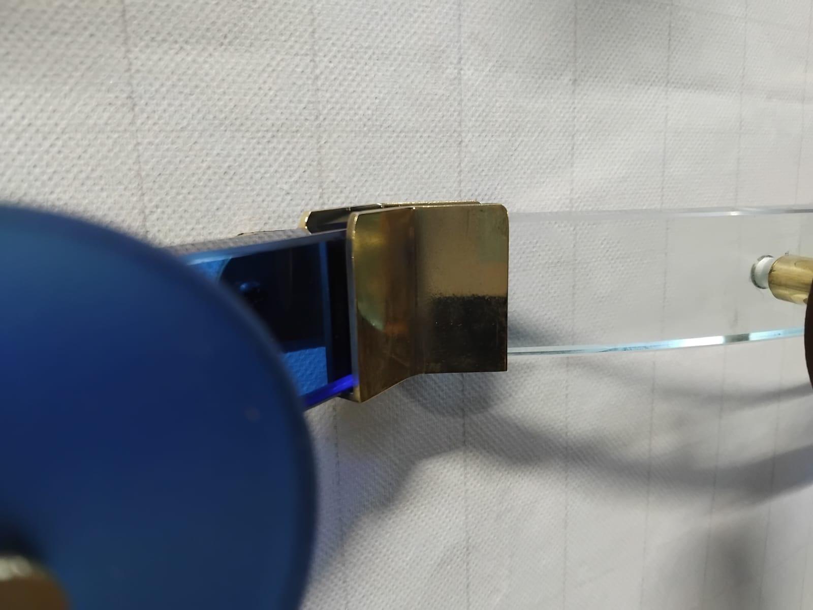 Appendiabiti multicolore in vetro di Murano modello 