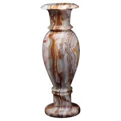 Rainbow Onyx Vase (First of a Pair)