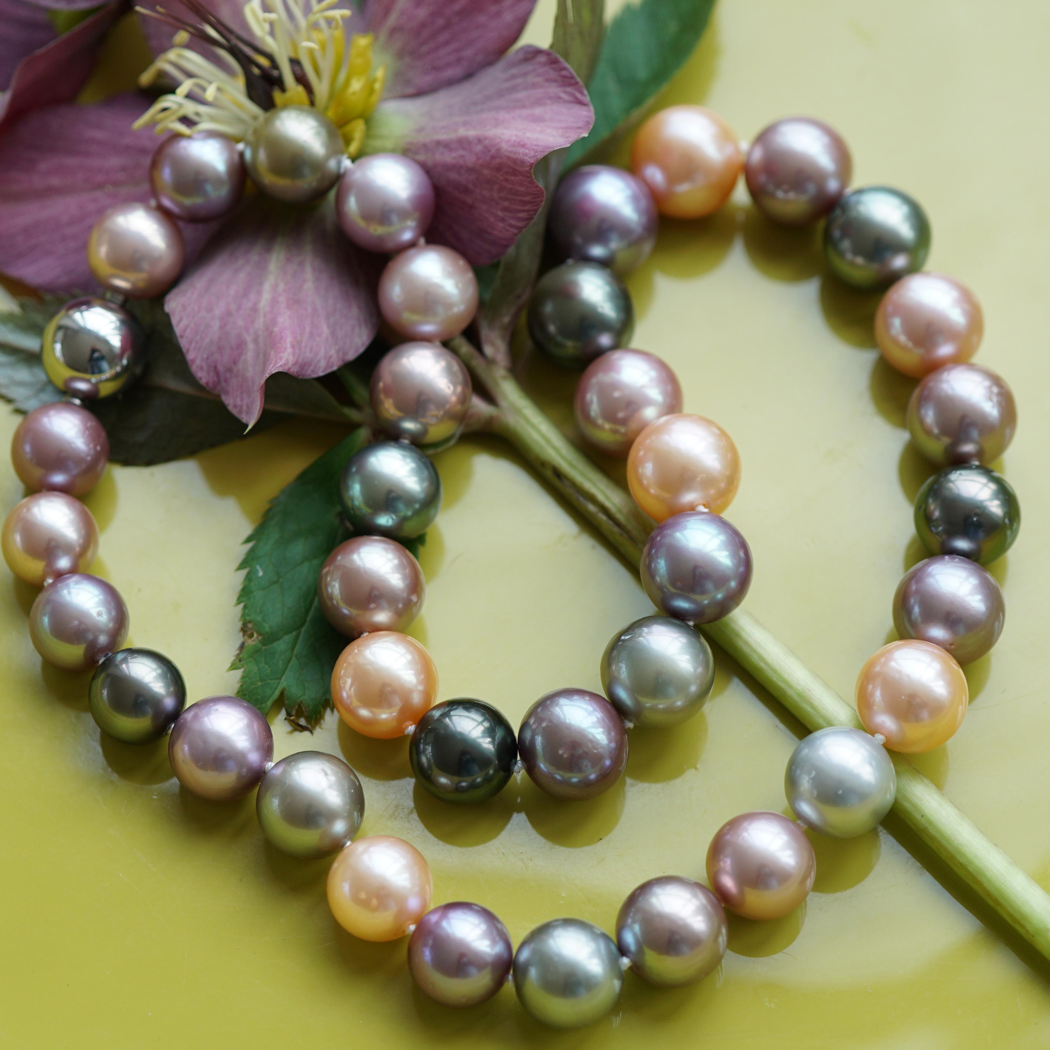 tahitian cultured pearl necklaces