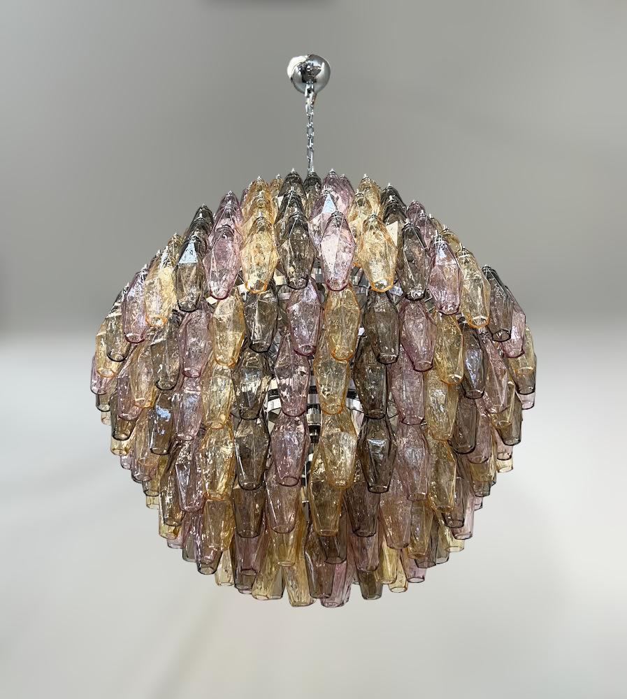 italien Lustre Poliedri multicolore en vente