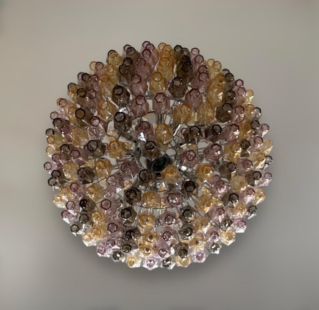 Lustre Poliedri multicolore Bon état - En vente à Los Angeles, CA