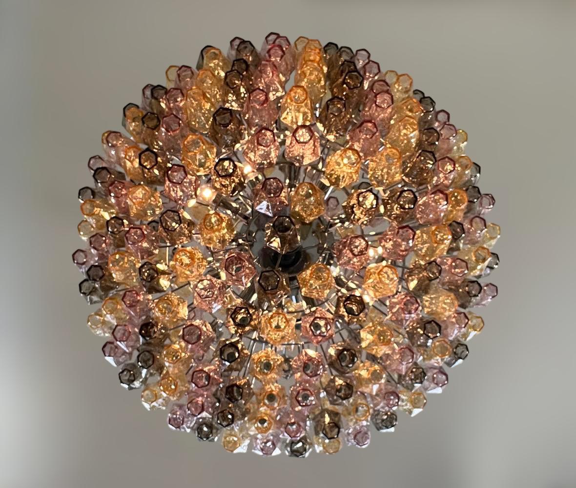Lustre Poliedri multicolore en vente 2