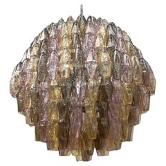 Multicolor Poliedri Chandelier