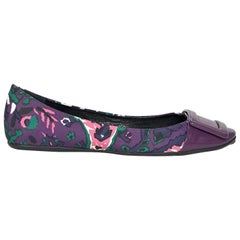 Multicolor Roger Vivier Floral Ballet Flats