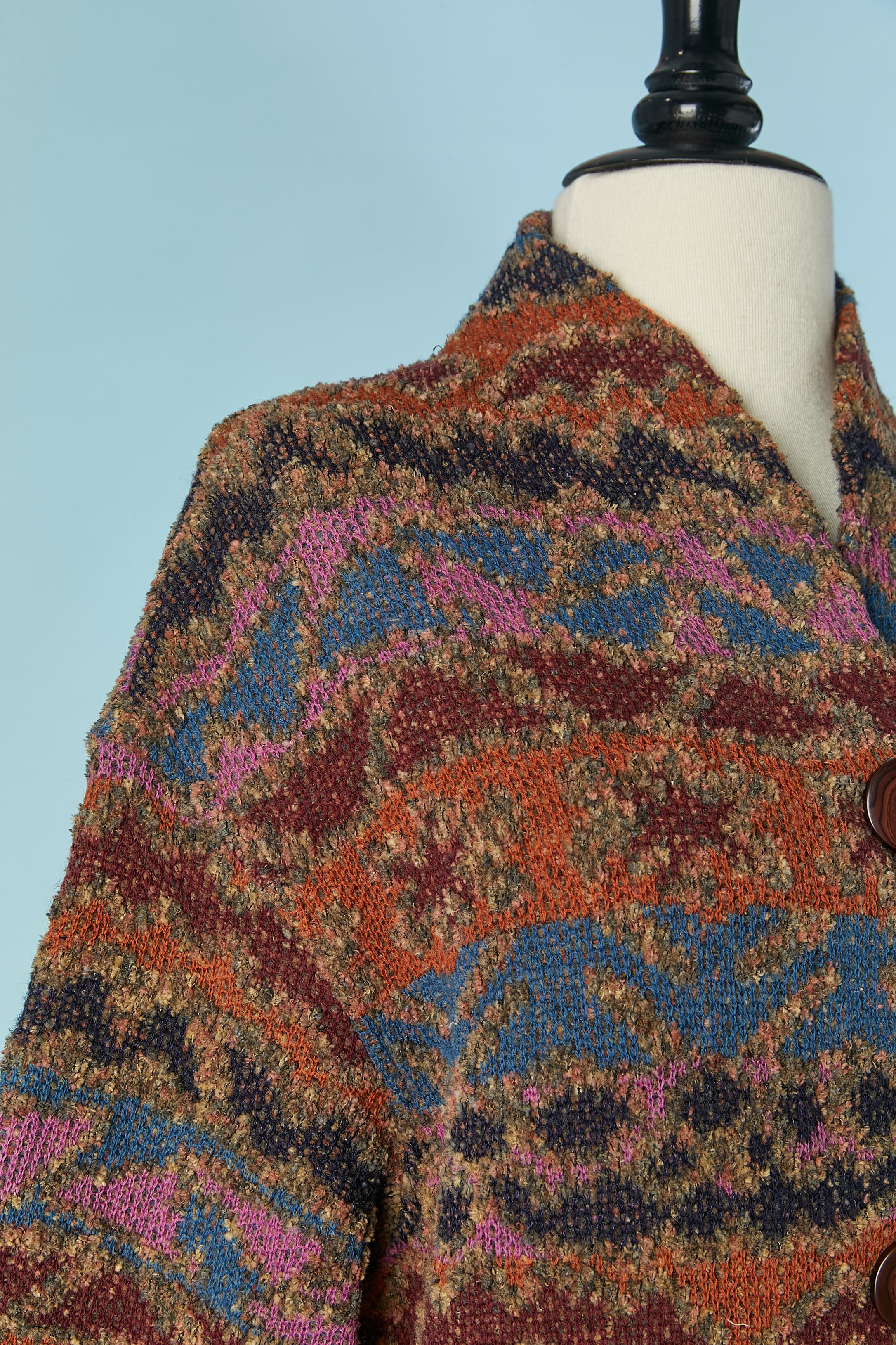 Women's Multicolor single breasted coat MISSONI Sport For Sale